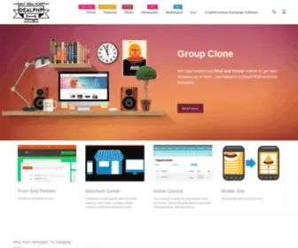 Dealphp.com(Groupon Clone Dealphp previously Wroupon) Screenshot