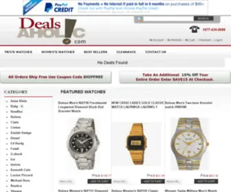 Dealsaholic.com(Dealsaholic) Screenshot