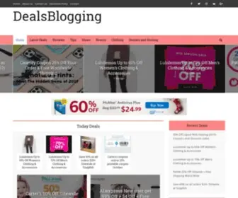 Dealsblogging.com(Product Reviews) Screenshot