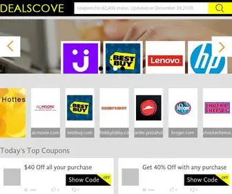 Dealscove.com(Best Coupon Codes) Screenshot