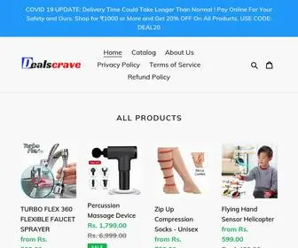 Dealscrave.com(Create an Ecommerce Website and Sell Online) Screenshot