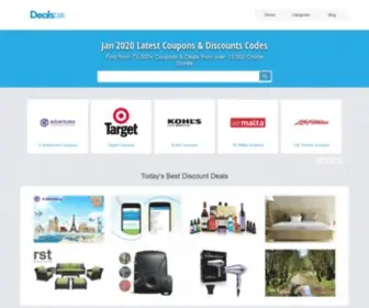 Dealsdir.com(Discounts & Promo Codes at DealsDir) Screenshot