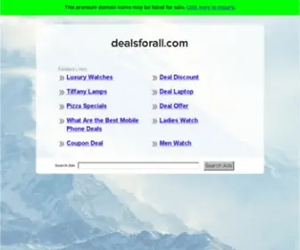 Dealsforall.com(Dealsforall) Screenshot