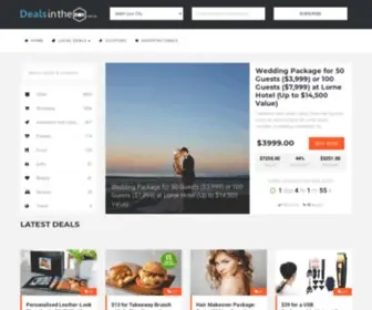 Dealsinthebox.com.au(Deals in the Box) Screenshot