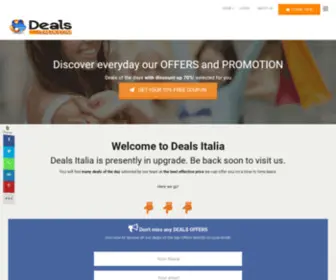 Dealsitalia.com(Deals Italia) Screenshot