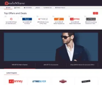 Dealsnsave.com(Deals n save) Screenshot