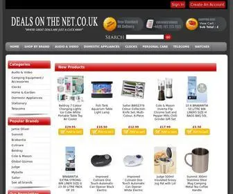 Dealsonthenet.co.uk(Deals On The Net) Screenshot