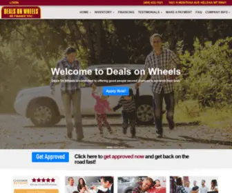 Dealsonwheelshelena.com(Deals on Wheels) Screenshot