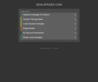 Dealspages.com(Dealspages) Screenshot