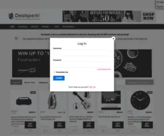 Dealsperk.com(The Best Deal & Coupon Site) Screenshot