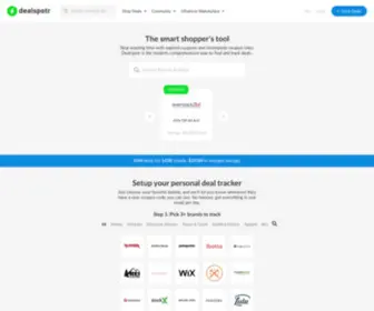 Dealspotr.com(Save with Deals & Coupons from 300K) Screenshot