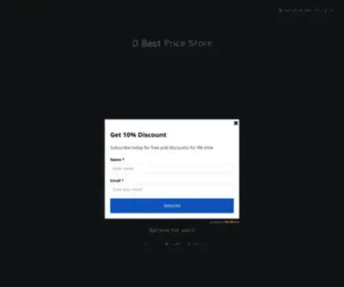 Dealsproshop.com(D Best Price Store) Screenshot