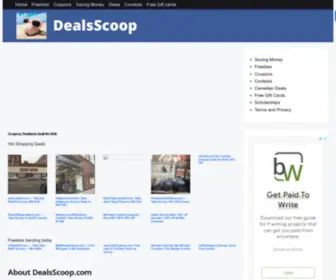 Dealsscoop.com(Free Samples) Screenshot