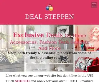 Dealsteppen.com(Exclusive Deals On Home Accessories) Screenshot