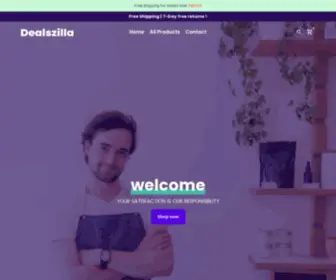 Dealszilla.in(Buy online unique Smart Products in India) Screenshot