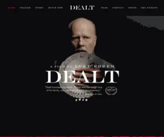 Dealtmovie.com(DEALT Movie) Screenshot