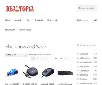 Dealtopia.com.au(Shop online and get the best deals with Dealtopia) Screenshot