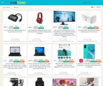 Dealtopic.com(DealTopic Home) Screenshot