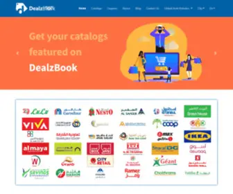 Dealzbook.ae(Dealzbook, your guide to exclusive offers and discounts in UAE, Kuwait, and Saudi Arabia) Screenshot