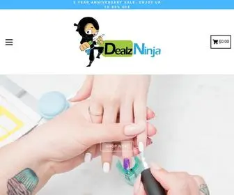 Dealzninja.com(Dealz Ninja) Screenshot