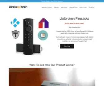 Dealzontech.com(Homepage) Screenshot