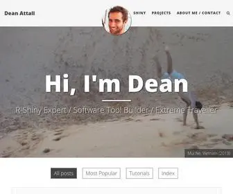 Deanattali.com(Dean Attali) Screenshot
