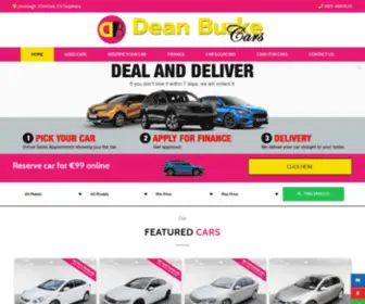 Deanburkecars.ie(Dean Burke Cars) Screenshot