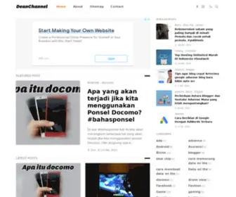 Deanchannel.xyz(Blog Tips) Screenshot