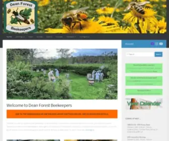 Deanforestbeekeepers.co.uk(For beekeepers of the Forest of Dean and Wye Valley) Screenshot