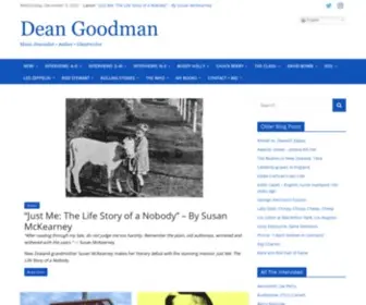 Deangoodman.com(Author) Screenshot