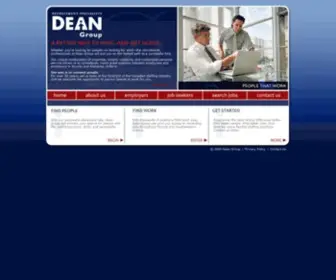 Deangroup.ca(Employment Agencies Toronto) Screenshot