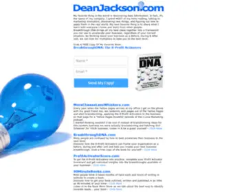 Deanjackson.com(DeanJackson) Screenshot