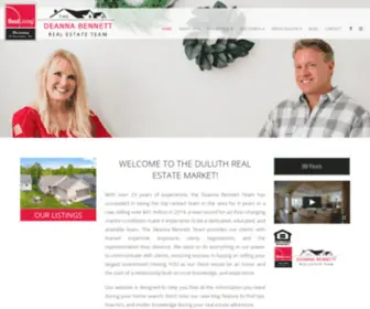 Deannabennett.com(Deanna Bennett Real Estate Team) Screenshot