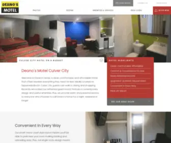 Deanosmotelculvercity.com(Deano's Motel Culver City™) Screenshot