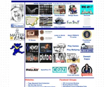 Deanricci.com(Dean Ricci's Little place on the Web) Screenshot