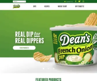 Deansdip.com(Dean's Dip) Screenshot