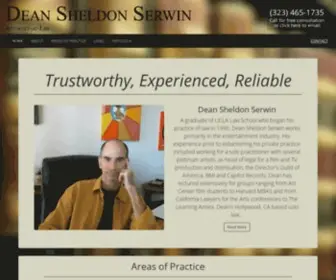 Deanserwin.com(Dean Serwin) Screenshot