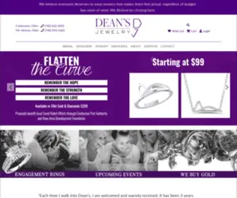 Deansjewelry.com(Deans Jewelry) Screenshot