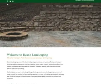 Deanslandscaping.net(Dean&#039;s Landscaping) Screenshot
