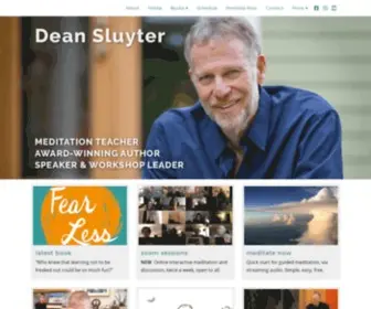 Deansluyter.com(MEDITATION TEACHER) Screenshot