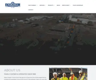 Deansnyder.com(Dean Snyder Construction) Screenshot