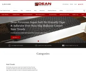 Deanstairtreads.com(Dean Flooring Company) Screenshot