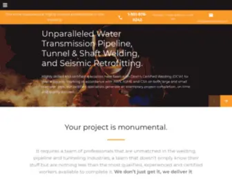 Deanswelding.com(Dean’s Certified Welding) Screenshot