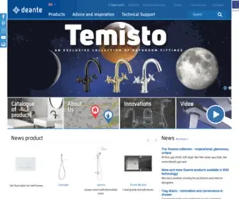 Deante.pl(Producent wyposażenia kuchni i łazienki) Screenshot