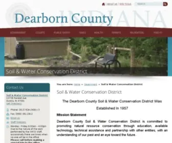 DearbornswCD.org(Soil & Water Conservation District) Screenshot