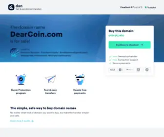 Dearcoin.com(DearCoin) Screenshot