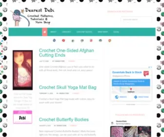 Dearestdebi.com(Dearest Debi Patterns) Screenshot