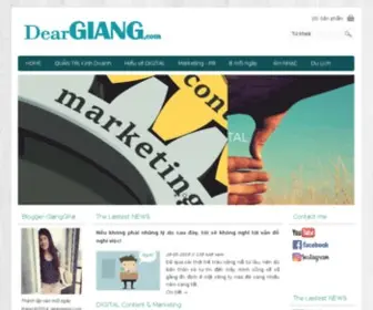 Deargiang.com(Sweet Home c) Screenshot