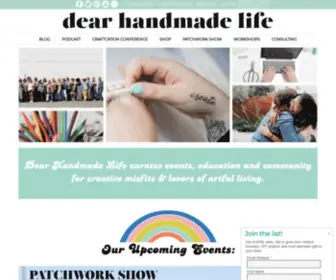 Dearhandmadelife.com(Dear Handmade Life) Screenshot