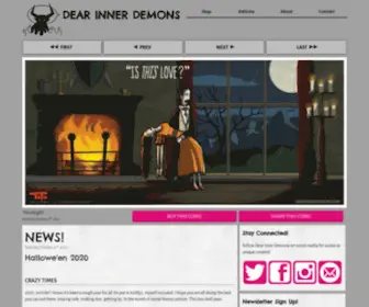 Dearinnerdemons.com(Inner Demons Comics) Screenshot